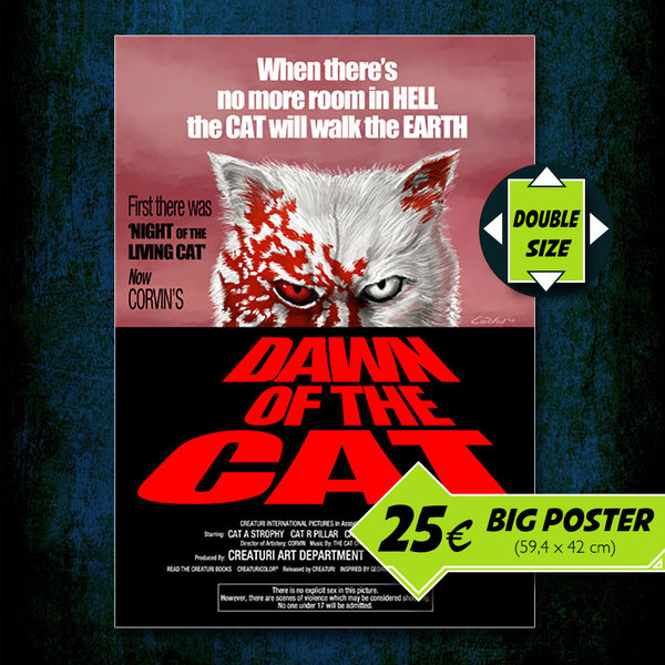 Dawn of the Cat – DOUBLE SIZE Poster