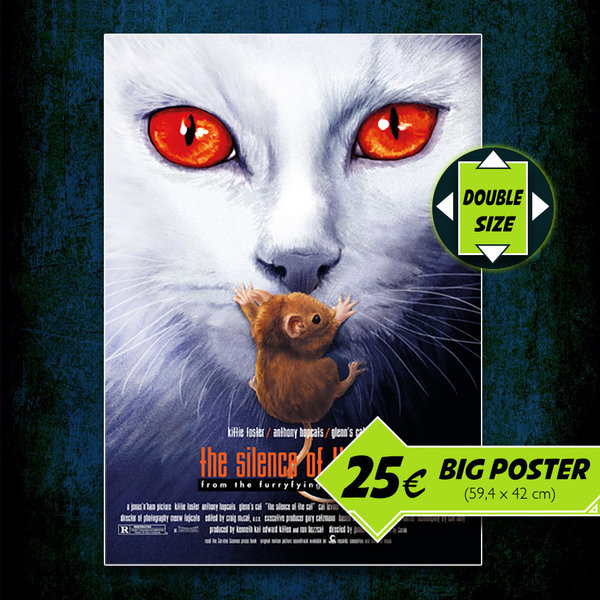 Silence of the Cat – DOUBLE SIZE Poster