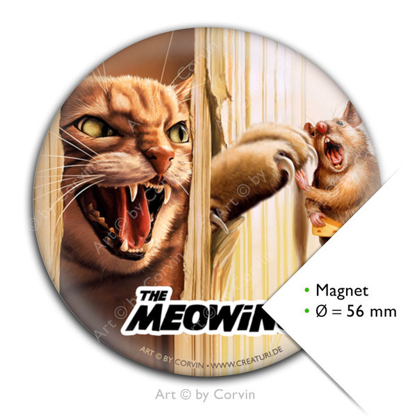 Fridge Magnet "The Meowing"
